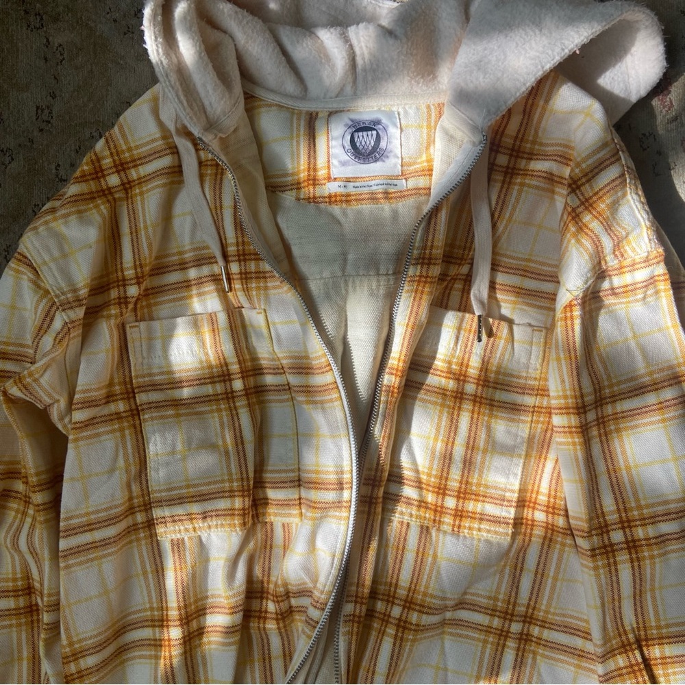 Urban Outfitters Winter Flannel Hoodie